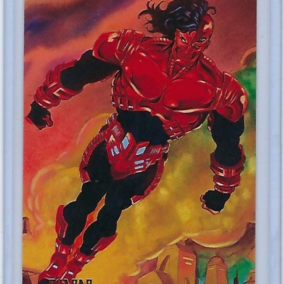DC Comics 1994 SkyBox Master Series -  Cyborg - Darkseid - Oracle - Picture 5 of 6